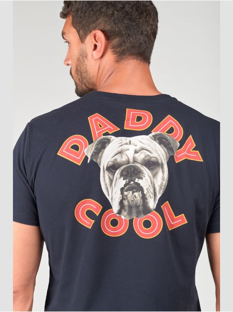 Tee-Shirt SCULLY 'Le Temps Des Cerises' Bleu - Kiabi