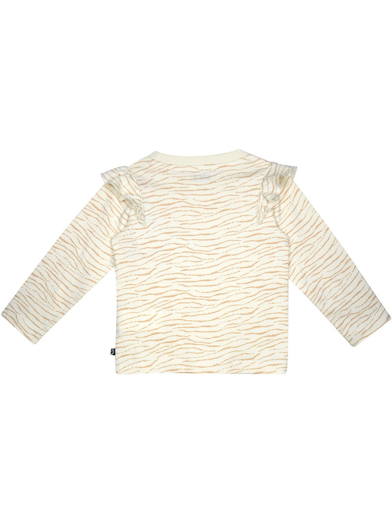 Tee shirt serena manches longues Beige - Kiabi