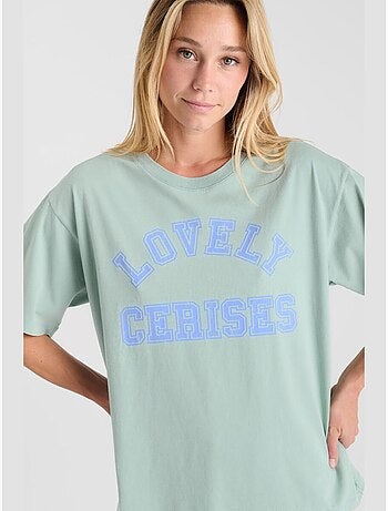 Tee-shirt sherri 'le temps des cerises'