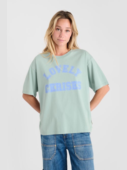 Tee-Shirt SHERRI 'Le Temps Des Cerises' - Kiabi