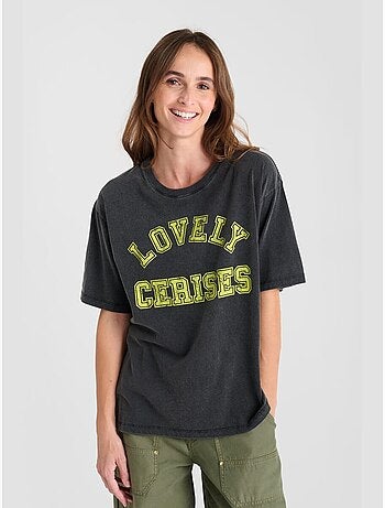 Tee-shirt sherri 'le temps des cerises'