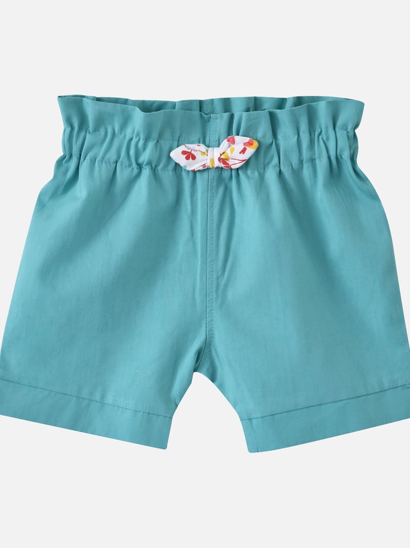 TEE SHIRT + SHORT EMMANUELLA Blanc - Kiabi