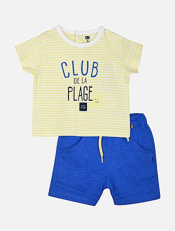 TEE SHIRT SHORT GECKO BEBE