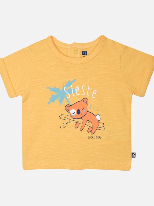 TEE SHIRT SHORT GINO NAISSANCE - Kiabi