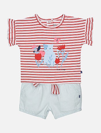 TEE SHIRT SHORT GLORIA BEBE