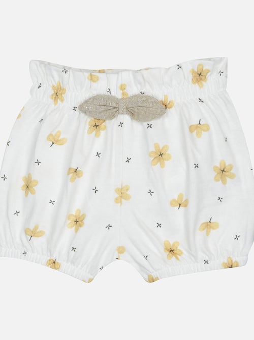 TEE SHIRT SHORT GLYCINE MANCHES COURTES BEBE - Kiabi