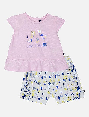 TEE SHIRT SHORT GRENADINE BEBE