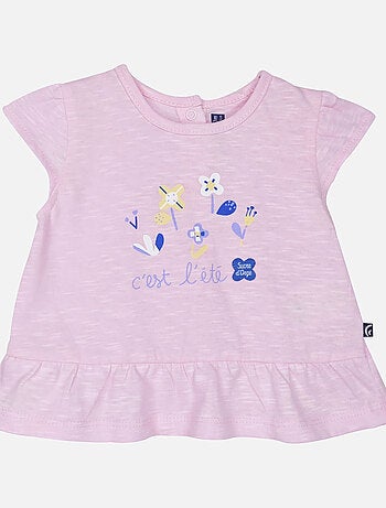 TEE SHIRT SHORT GRENADINE BEBE