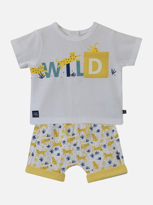 TEE SHIRT + SHORT JERSEY EMERSON - Kiabi