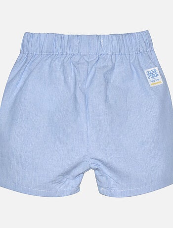 TEE SHIRT SHORT LARBI MAILLE PIQUEE BEBE