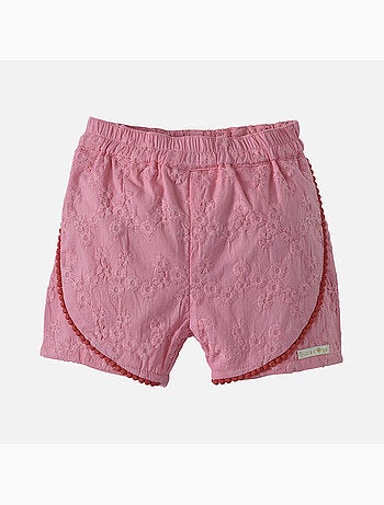 TEE SHIRT + SHORT ROSE