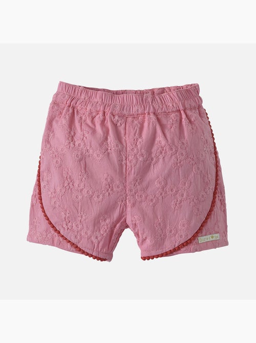 TEE SHIRT + SHORT ROSE - Kiabi