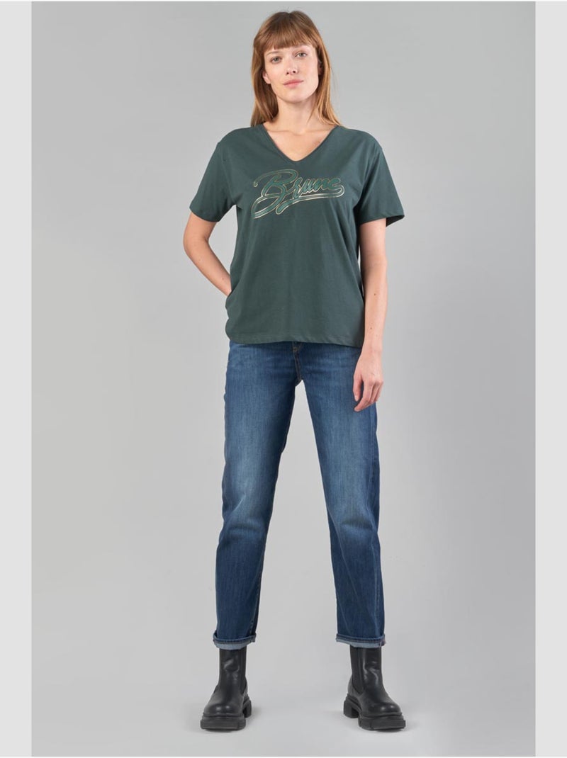 Tee-Shirt SINK 'Le Temps Des Cerises' Vert - Kiabi