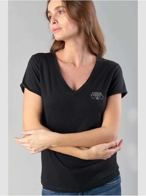 Tee-Shirt SMALLVTR 'Le Temps Des Cerises' - Kiabi