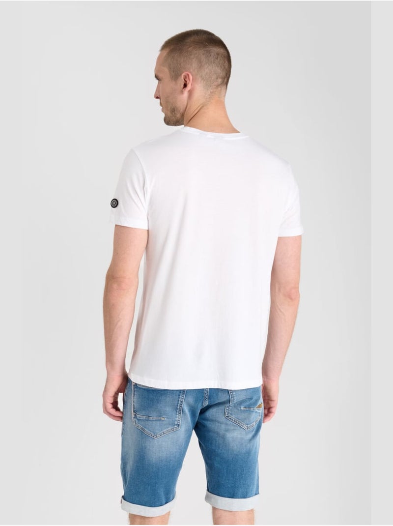 Tee-shirt soline 'le temps des cerises' Blanc - Kiabi