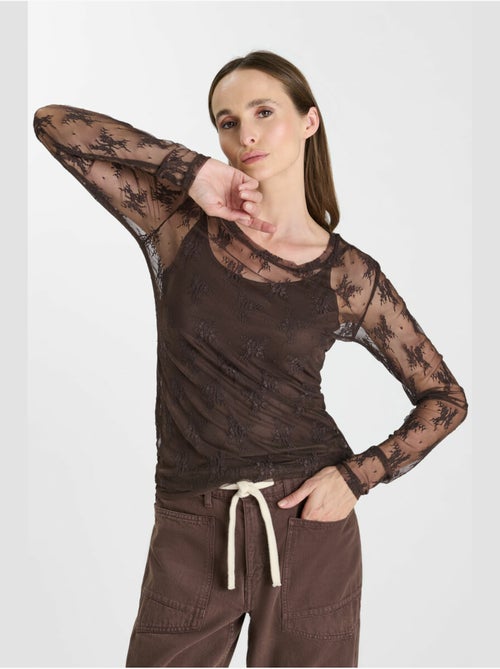 Tee-shirt sophie 'le temps des cerises' - Kiabi