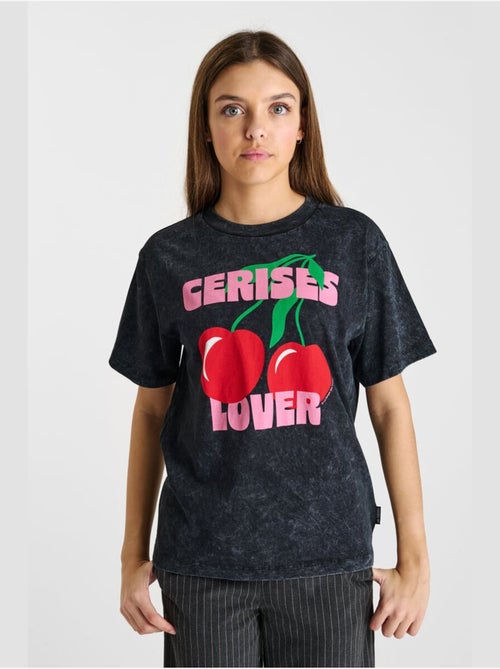 Tee-Shirt SPEARSGI 'Le Temps Des Cerises' - Kiabi Tee-Shirt SPEARSGI 'Le Temps Des Cerises' - Kiabi