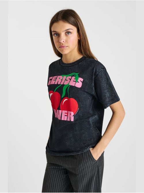 Tee-Shirt SPEARSGI 'Le Temps Des Cerises' - Kiabi Tee-Shirt SPEARSGI 'Le Temps Des Cerises' - Kiabi