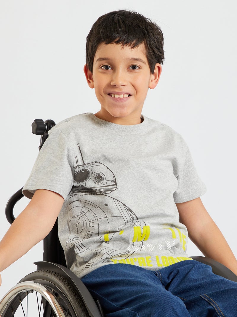 Tee-shirt 'Star Wars' So Easy gris - Kiabi