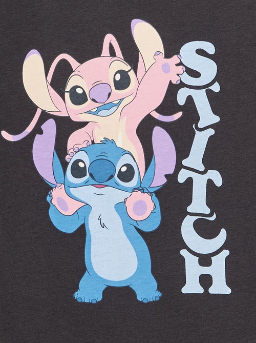 Tee-shirt 'Stitch' - collection facile à enfiler - Kiabi