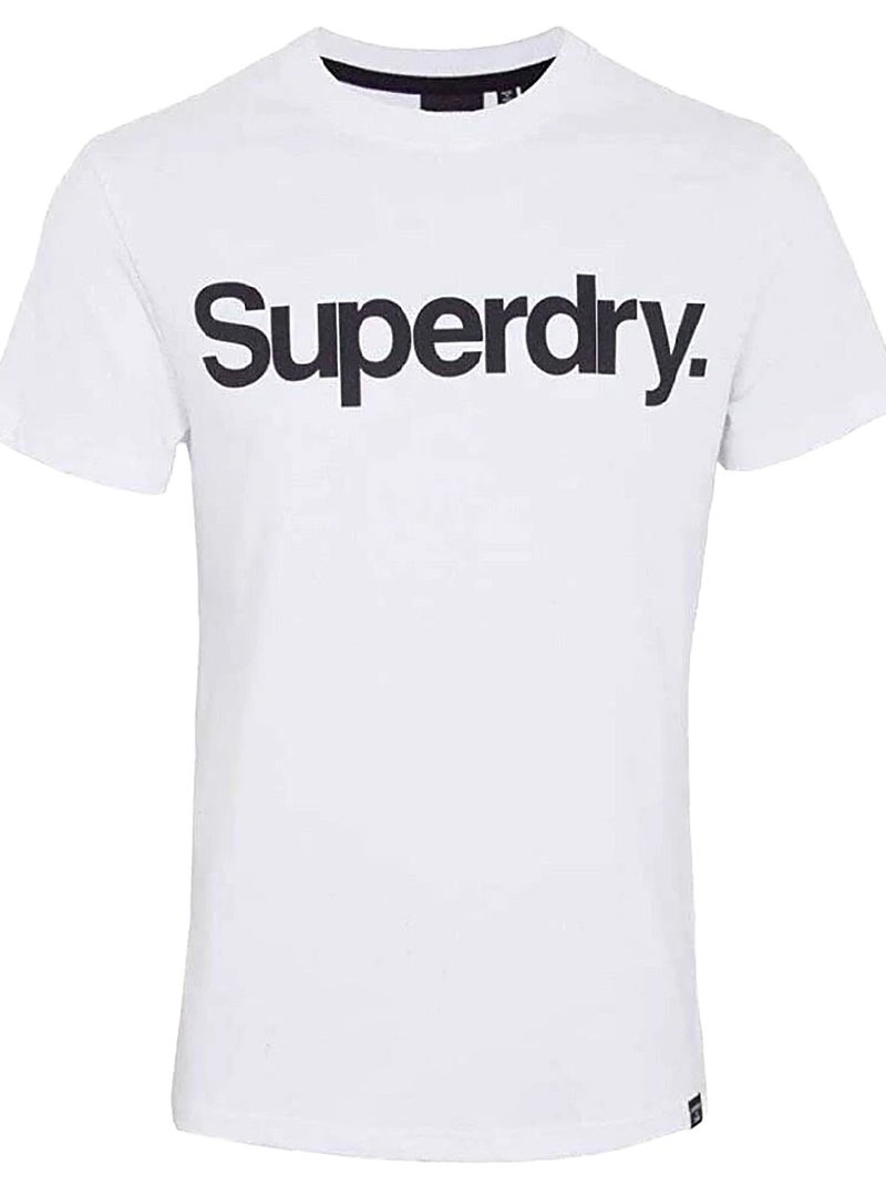 Tee-Shirt SuperDry CL Blanc - Kiabi