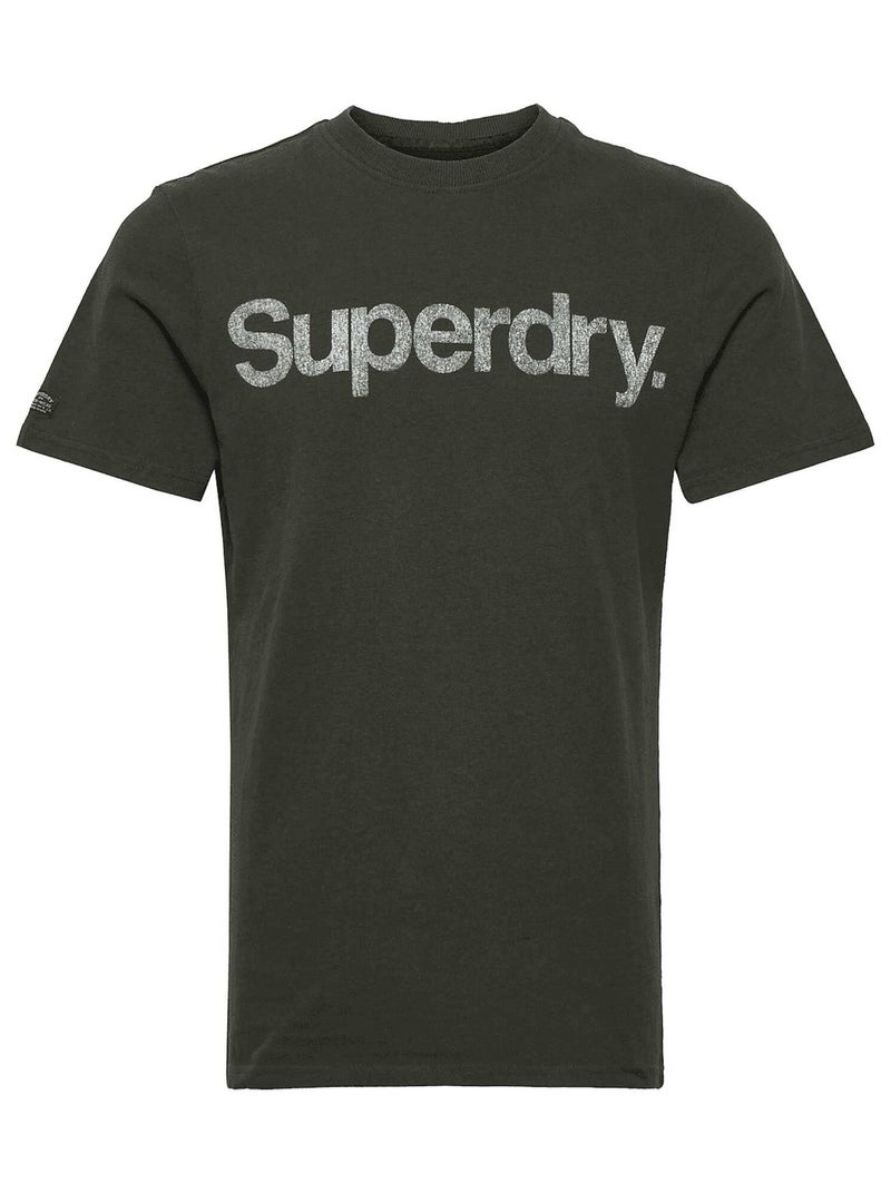 Tee Shirt Superdry Vintage Classic Vert - Kiabi