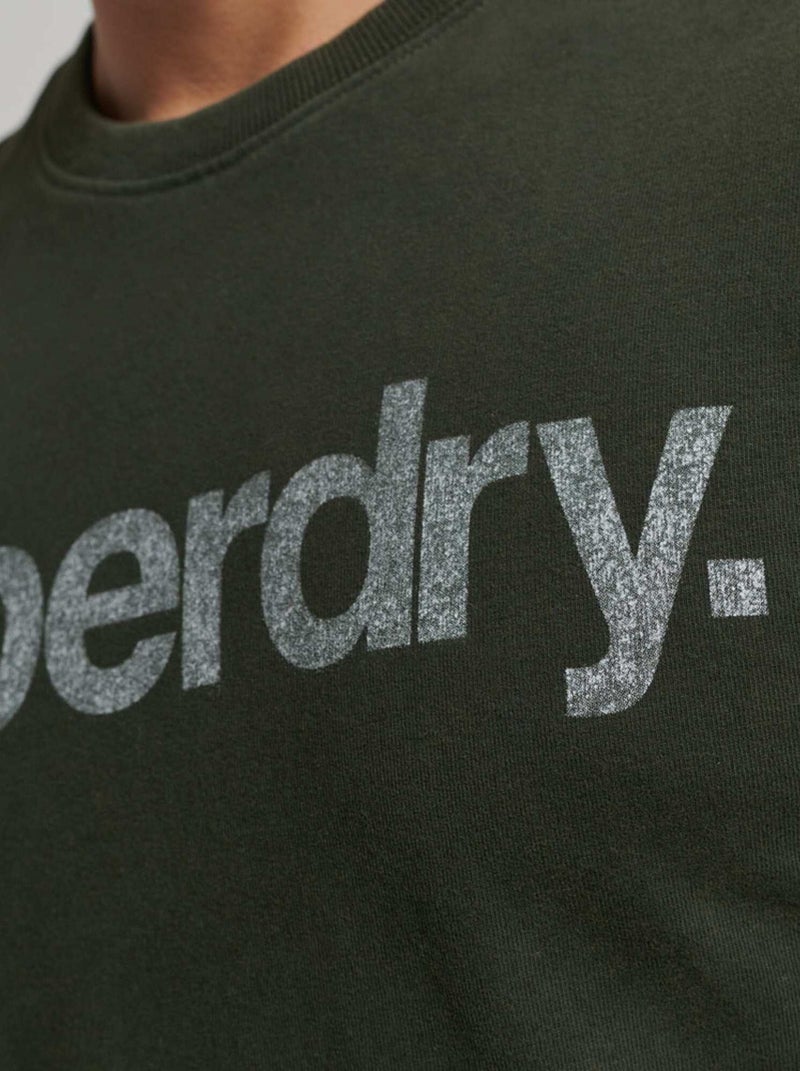 Tee Shirt Superdry Vintage Classic Vert - Kiabi