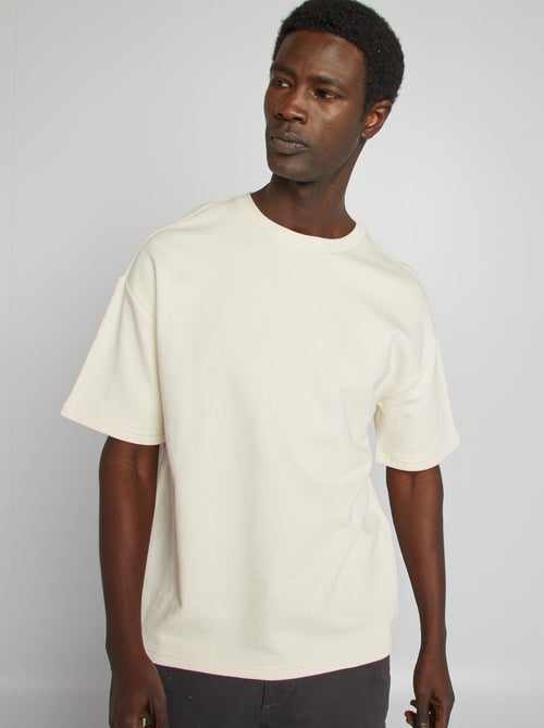 Tee-shirt sweat en molleton - Kiabi