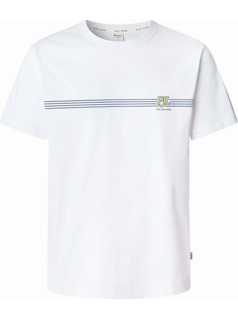 Tee Shirt Tad Tee - Pepe Jeans Blanc - Kiabi