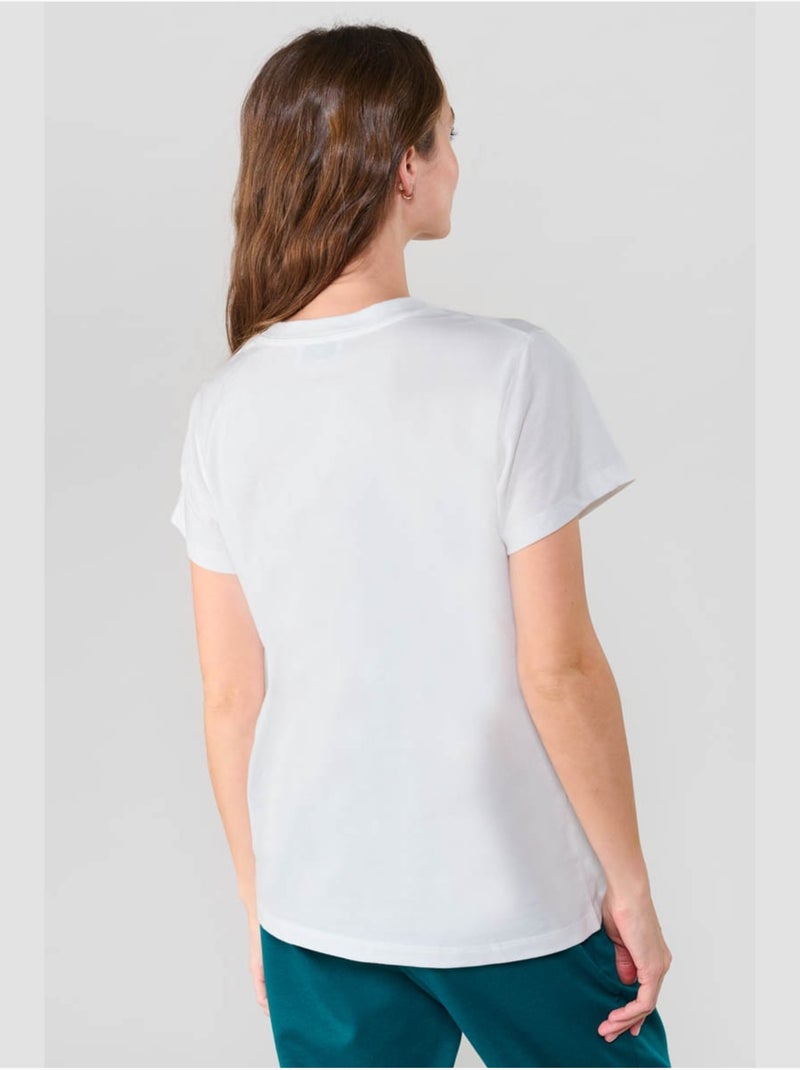 Tee-Shirt TAOLO 'Le Temps Des Cerises' Blanc - Kiabi