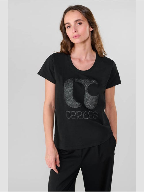 Tee-Shirt TAOLO 'Le Temps Des Cerises' - Kiabi Tee-Shirt TAOLO 'Le Temps Des Cerises' - Kiabi