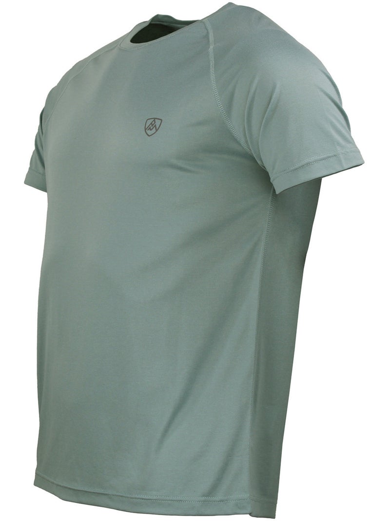 TEE-SHIRT TECHNIQUE CAZOKA HOMME - PEAK MOUNTAIN Bleu gris - Kiabi