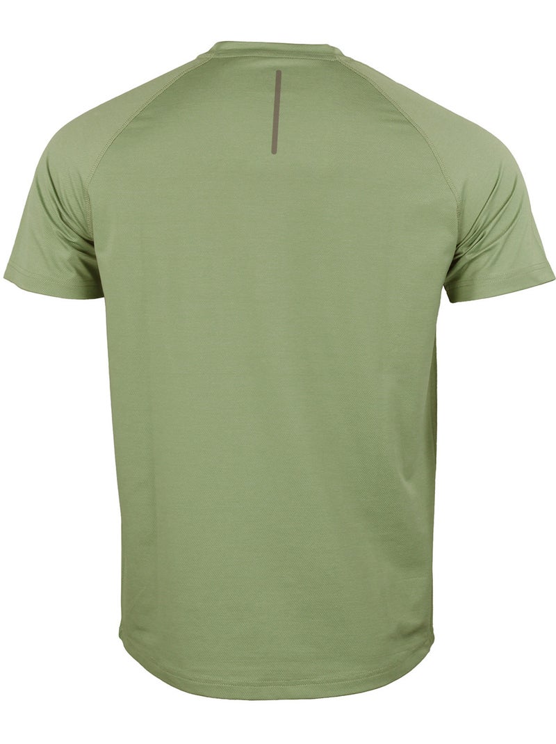 TEE-SHIRT TECHNIQUE CECACTUS HOMME - PEAK MOUNTAIN Kaki - Kiabi