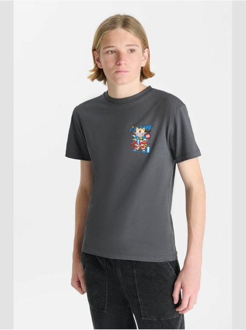 Tee-Shirt TEGABO 'Le Temps Des Cerises' - Kiabi Tee-Shirt TEGABO 'Le Temps Des Cerises' - Kiabi