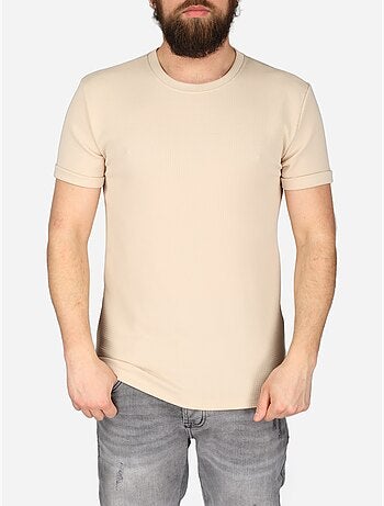 Tee Shirt texturé - Frilivin