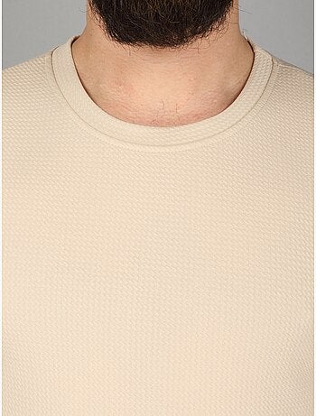 Tee Shirt texturé - Frilivin