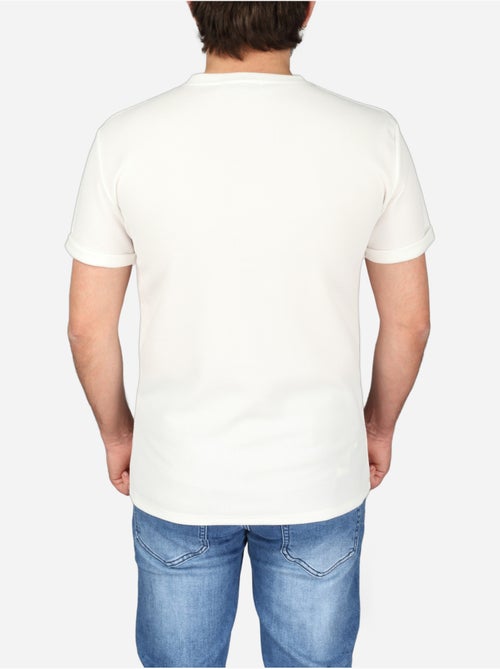 Tee Shirt texturé - Frilivin - Kiabi