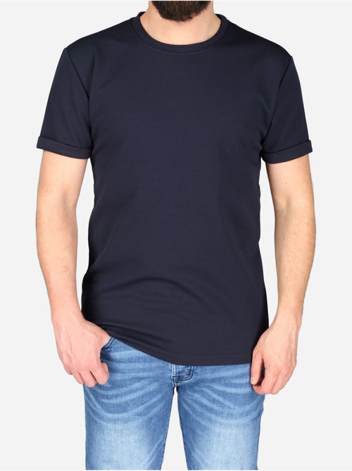 Tee Shirt texturé - Frilivin - Kiabi