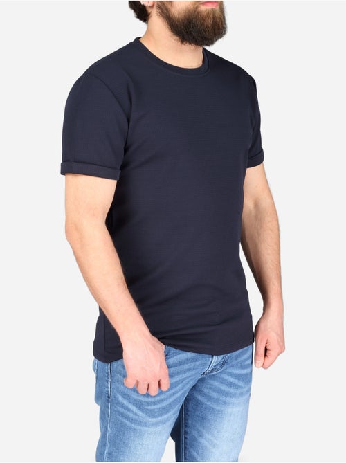 Tee Shirt texturé - Frilivin - Kiabi