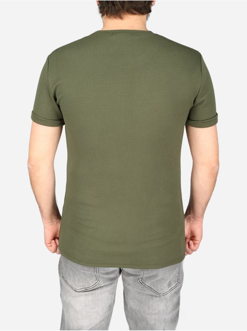 Tee Shirt texturé - Frilivin - Kiabi