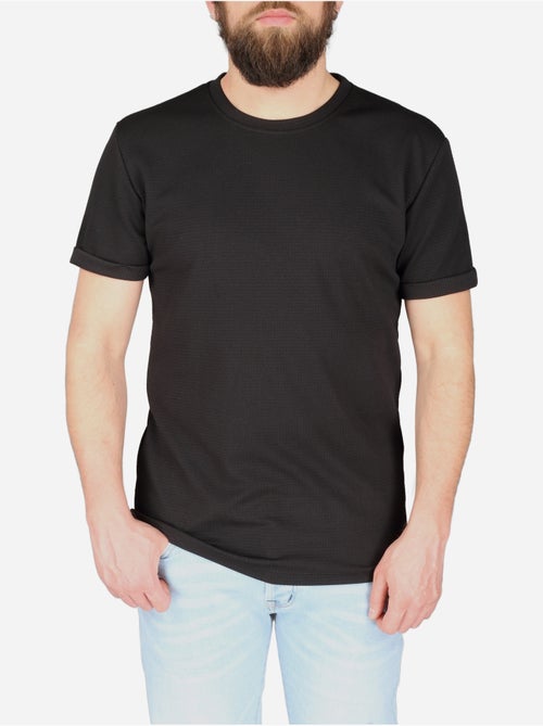 Tee Shirt texturé - Frilivin - Kiabi