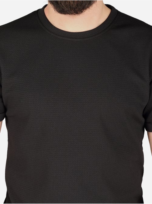 Tee Shirt texturé - Frilivin - Kiabi