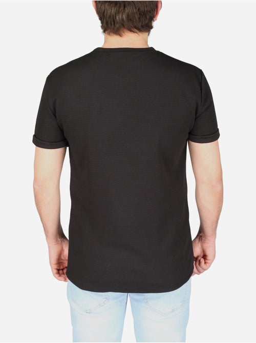 Tee Shirt texturé - Frilivin - Kiabi