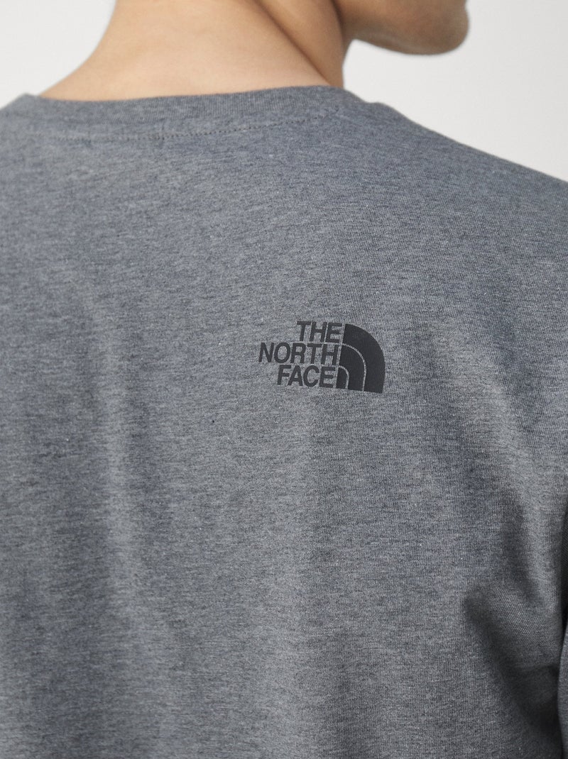 Tee Shirt The North Face col rond Gris - Kiabi