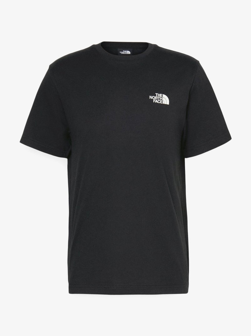 Tee Shirt The North Face col rond Noir - Kiabi