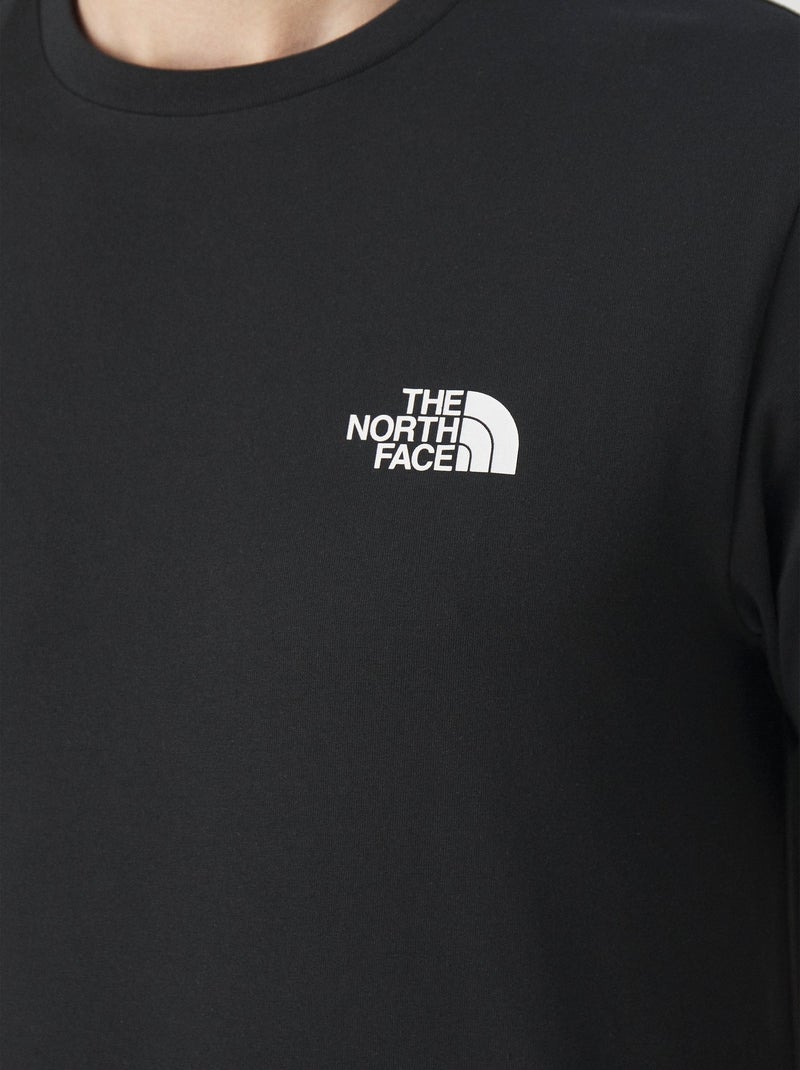 Tee Shirt The North Face col rond Noir - Kiabi