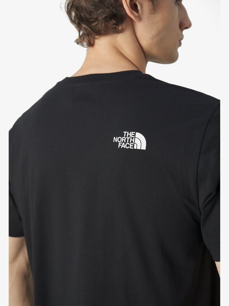 Tee Shirt The North Face col rond Noir - Kiabi