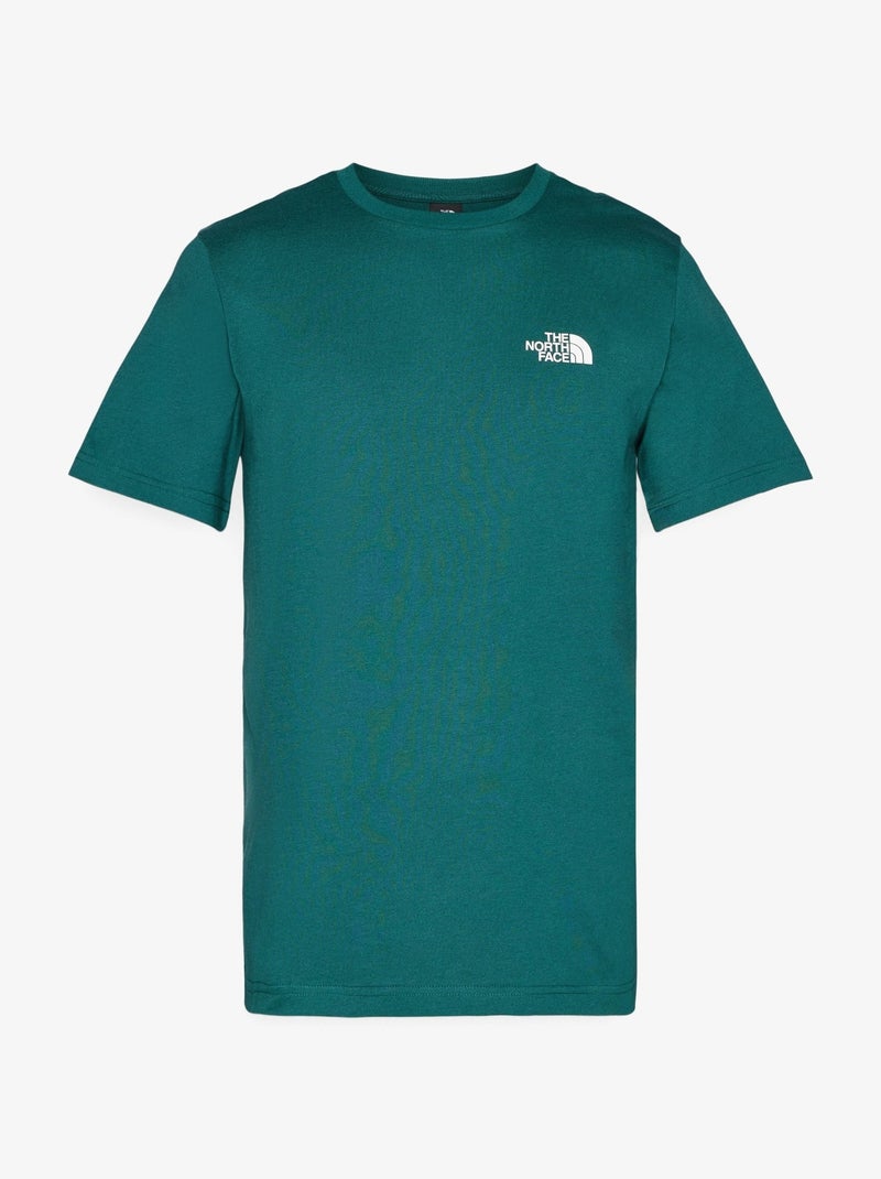 Tee Shirt The North Face col rond Vert - Kiabi