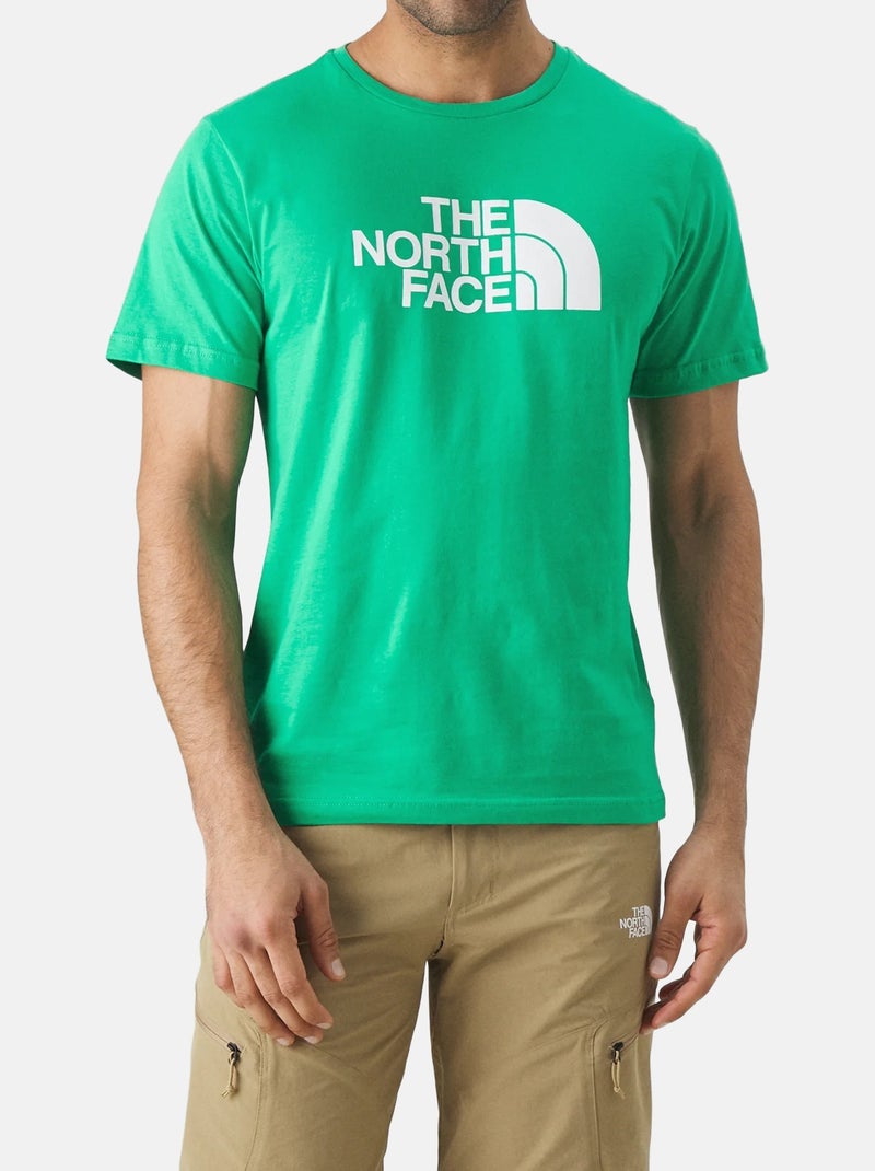 Tee Shirt The North Face col rond Vert fluo - Kiabi