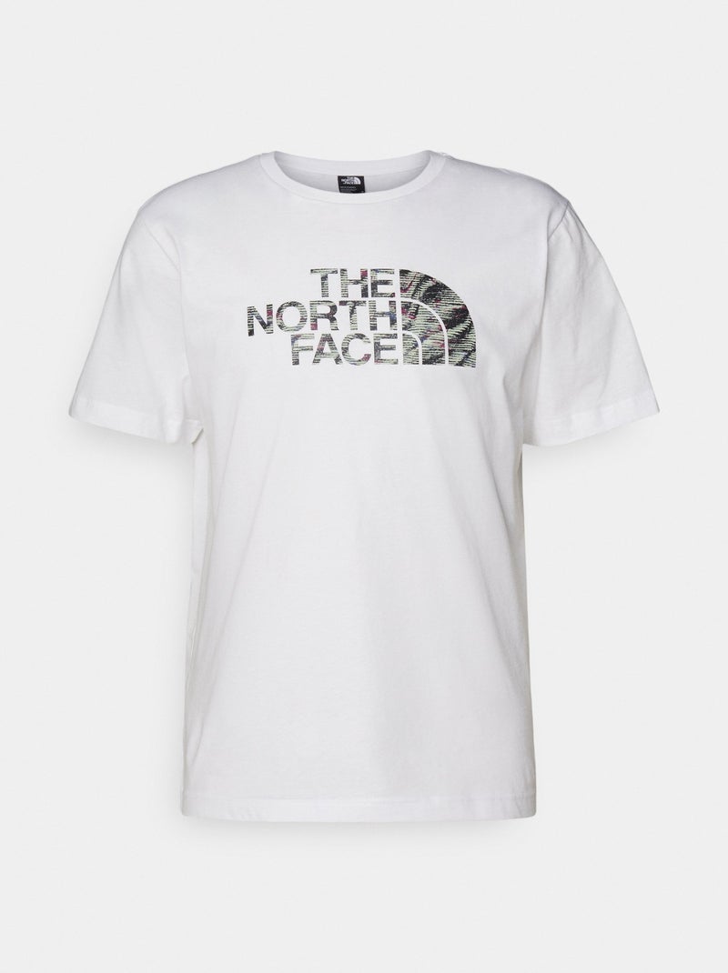 Tee Shirt The North Face manches courtes Blanc - Kiabi